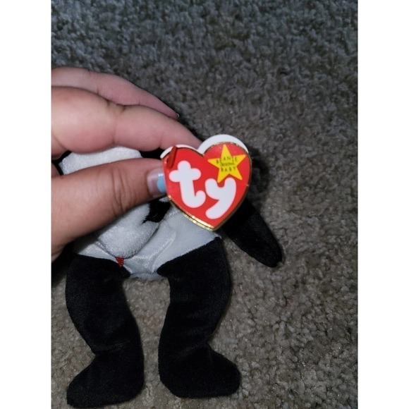 NWT Beanie Baby - 1998 TY Fortune Panda Bear - Picture 2 of 5